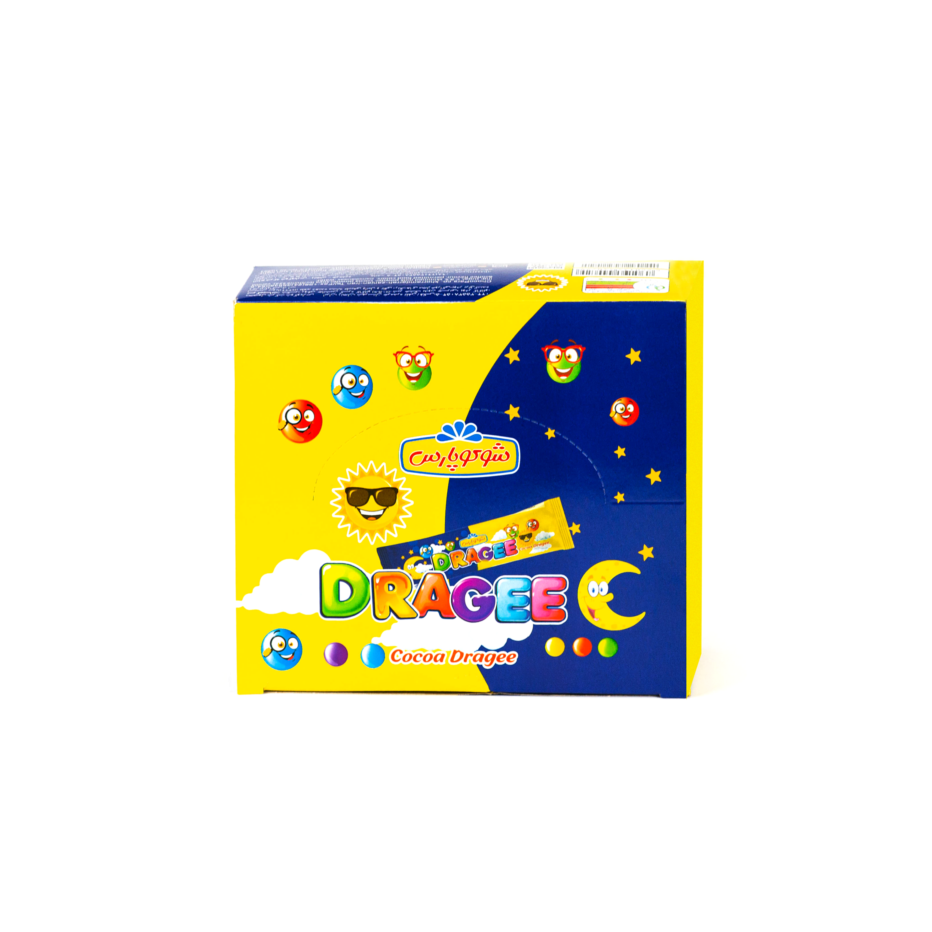 Dragee mit Kakao (Chocopars)