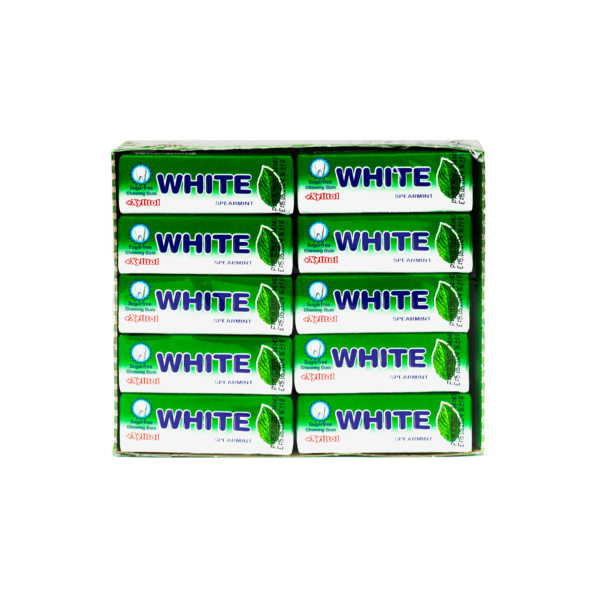 White Kaugummi mit Minze